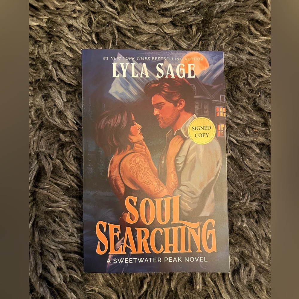 Soul Searching by Lyla Sage - Handsigned Paperback Book